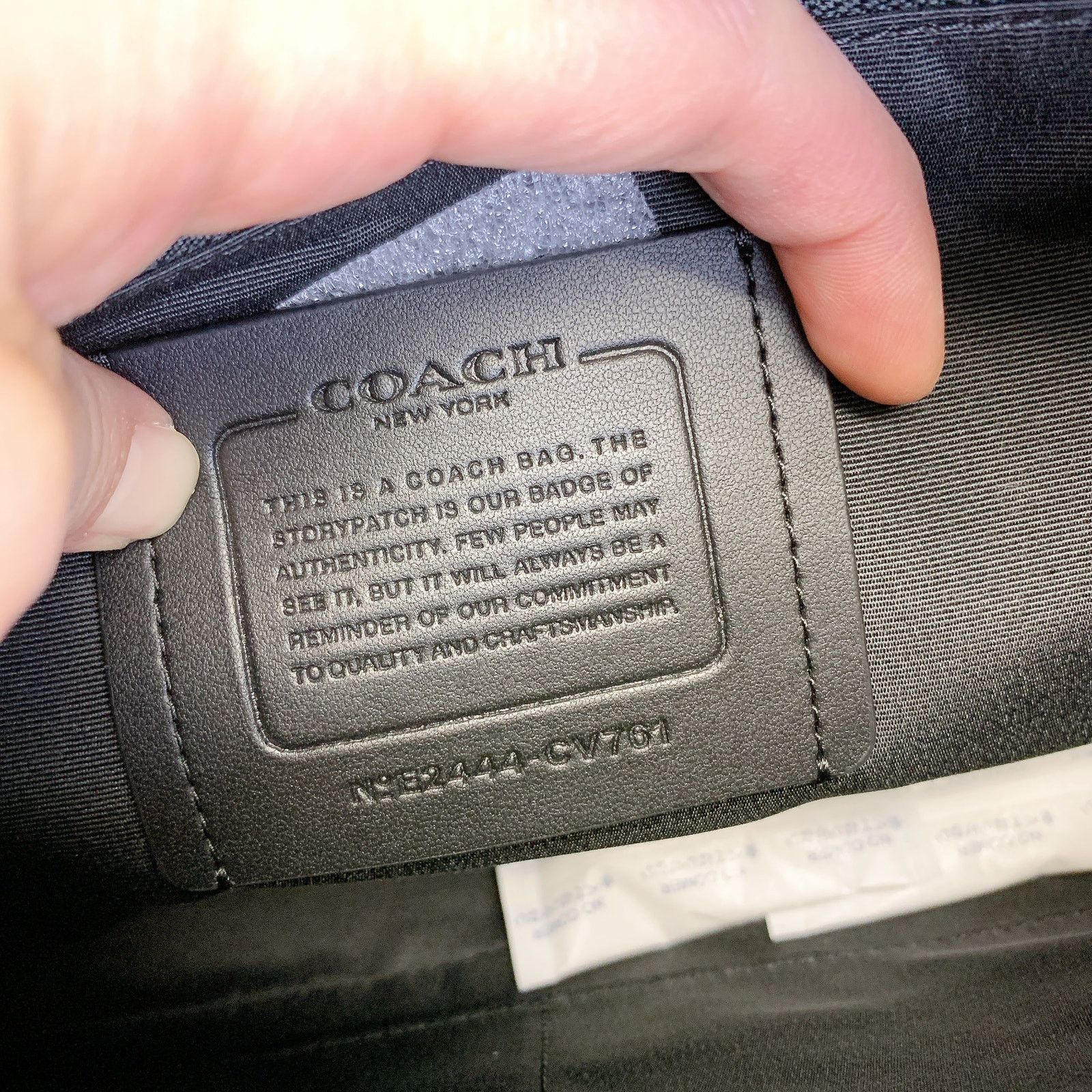 Coach Coach CV761 District Crossbody Bag Signature Canvas Black Size ONE SIZE - 6 Thumbnail