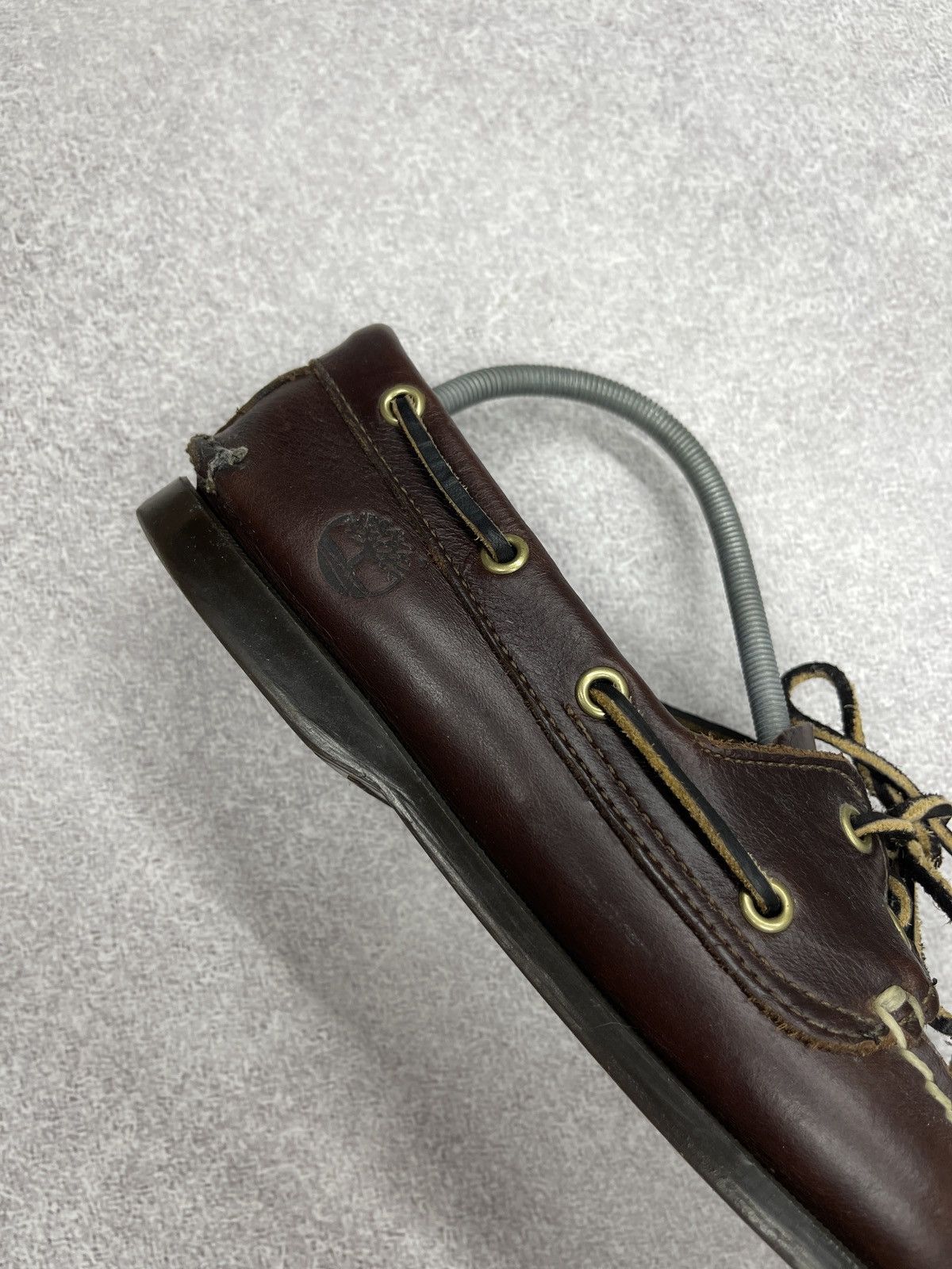 Timberland Mens Timberland 3 Leather Top Sider Low Boot Brown Size US 8.5 / EU 41-42 - 8 Thumbnail