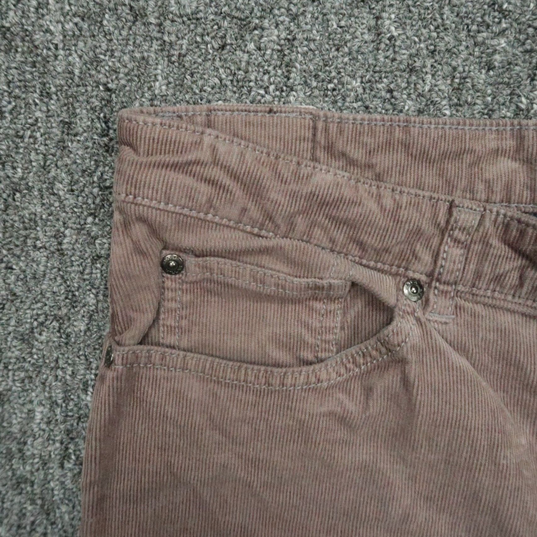 Peter Millar Peter Millar Pants Mens 36x27 Brown Stretch Cord 5 Pocket Chino Trouser Size US 36 / EU 52 - 3 Thumbnail