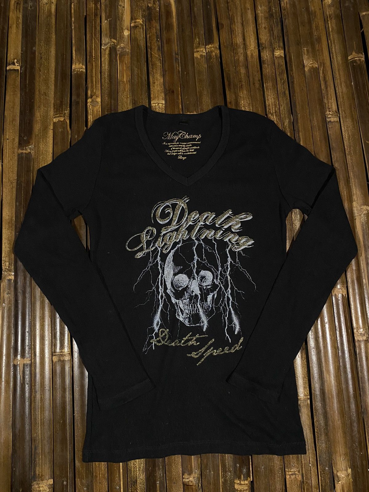 Hysteric Glamour MAY CHAMP SKULL ART IFSIXWASNINE STYLE LONG SLEEVE Size US S / EU 44-46 / 1 - 1 Thumbnail