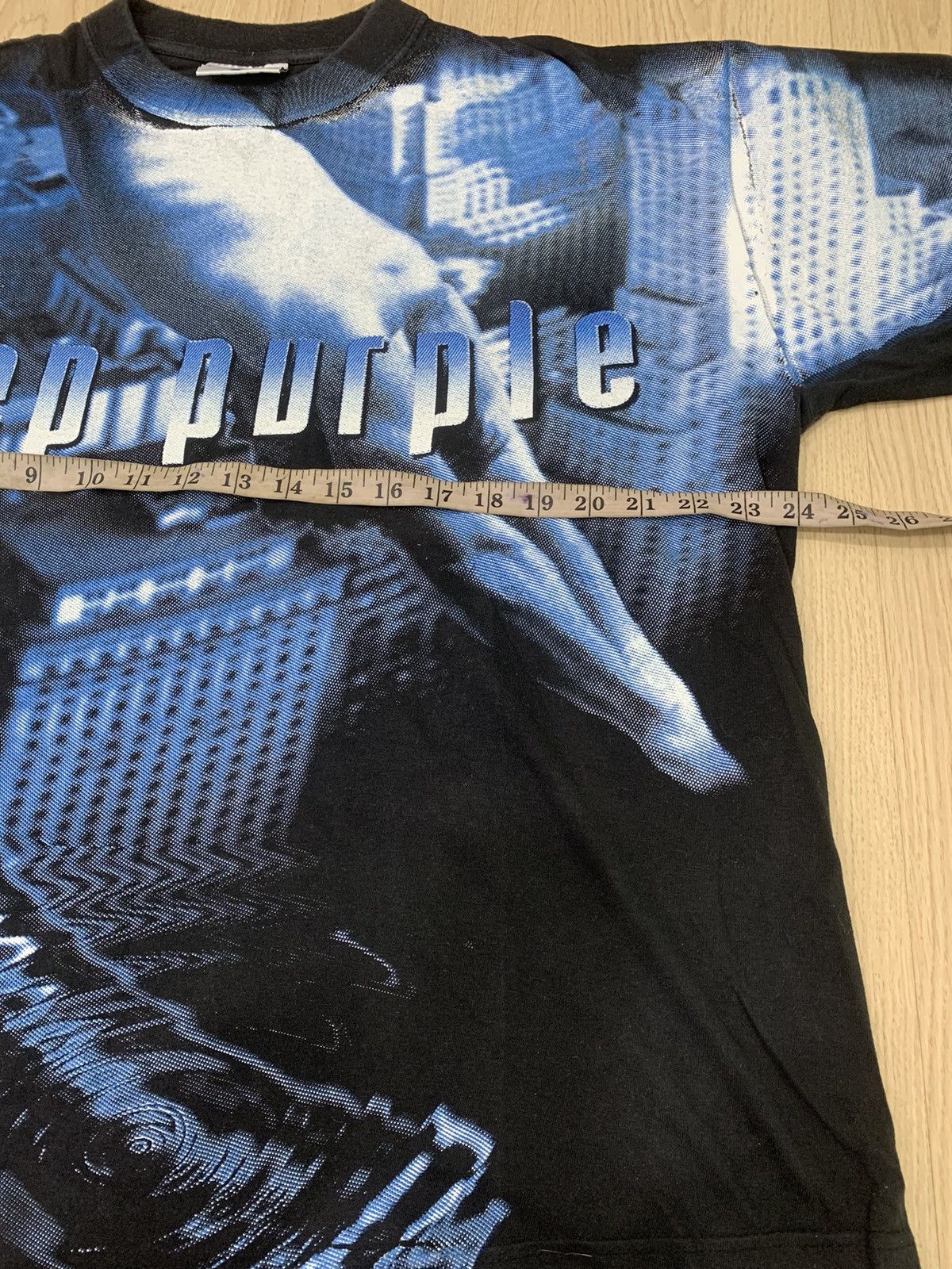 Band Tees × Vintage Vtg AOP DEEP PURPLE TOUR 90s NIRVANA AKIRA GNR METALLICA Size US XL / EU 56 / 4 - 9 Thumbnail