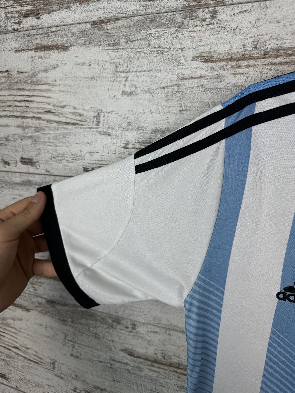 Adidas Mens vintage adidas Argentina national team T-shirt jersey Size US M / EU 48-50 / 2 - 7 Thumbnail