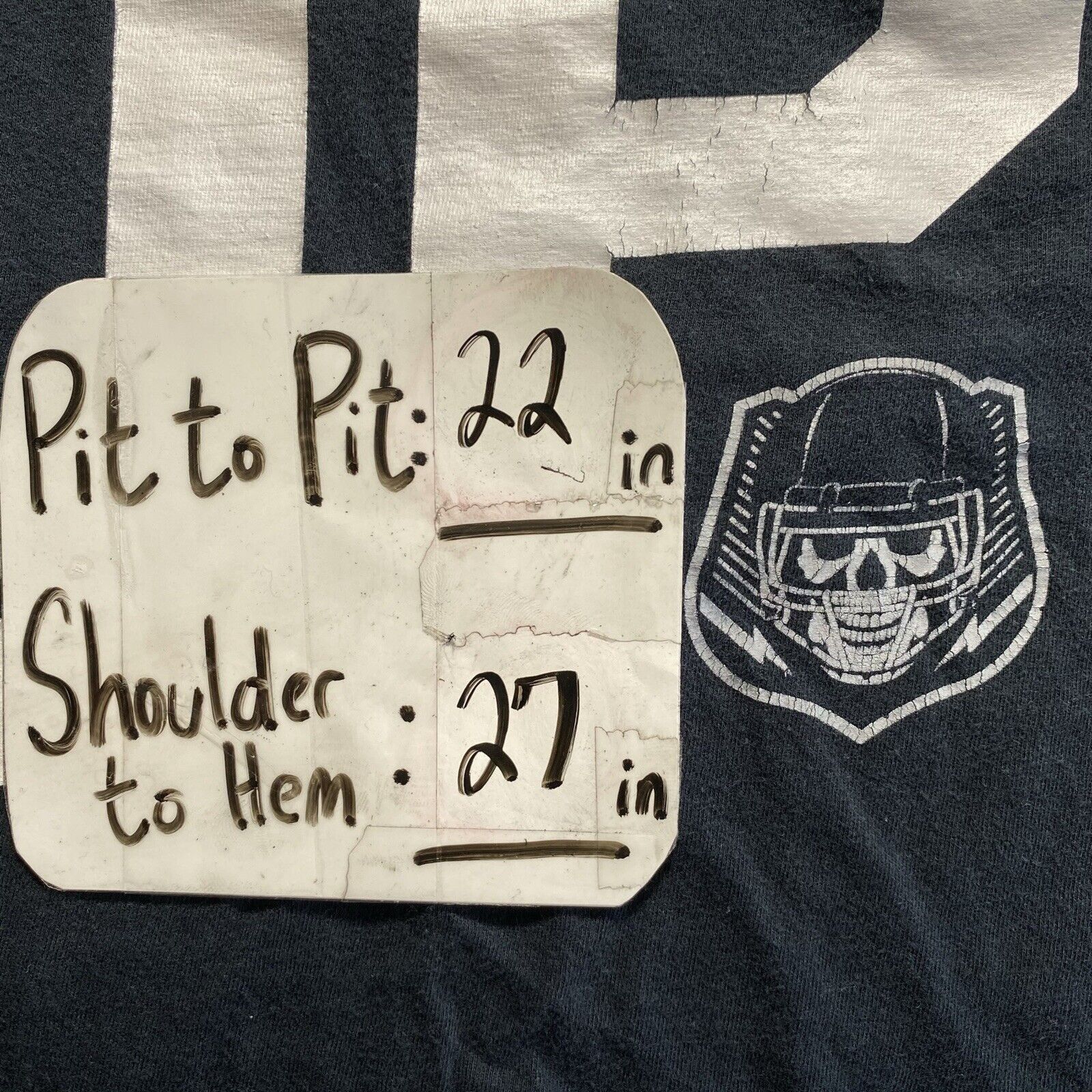 Nike Nike Squad Up Football Large Skull Graphic Black T Shirt Size US L / EU 52-54 / 3 - 12 Thumbnail