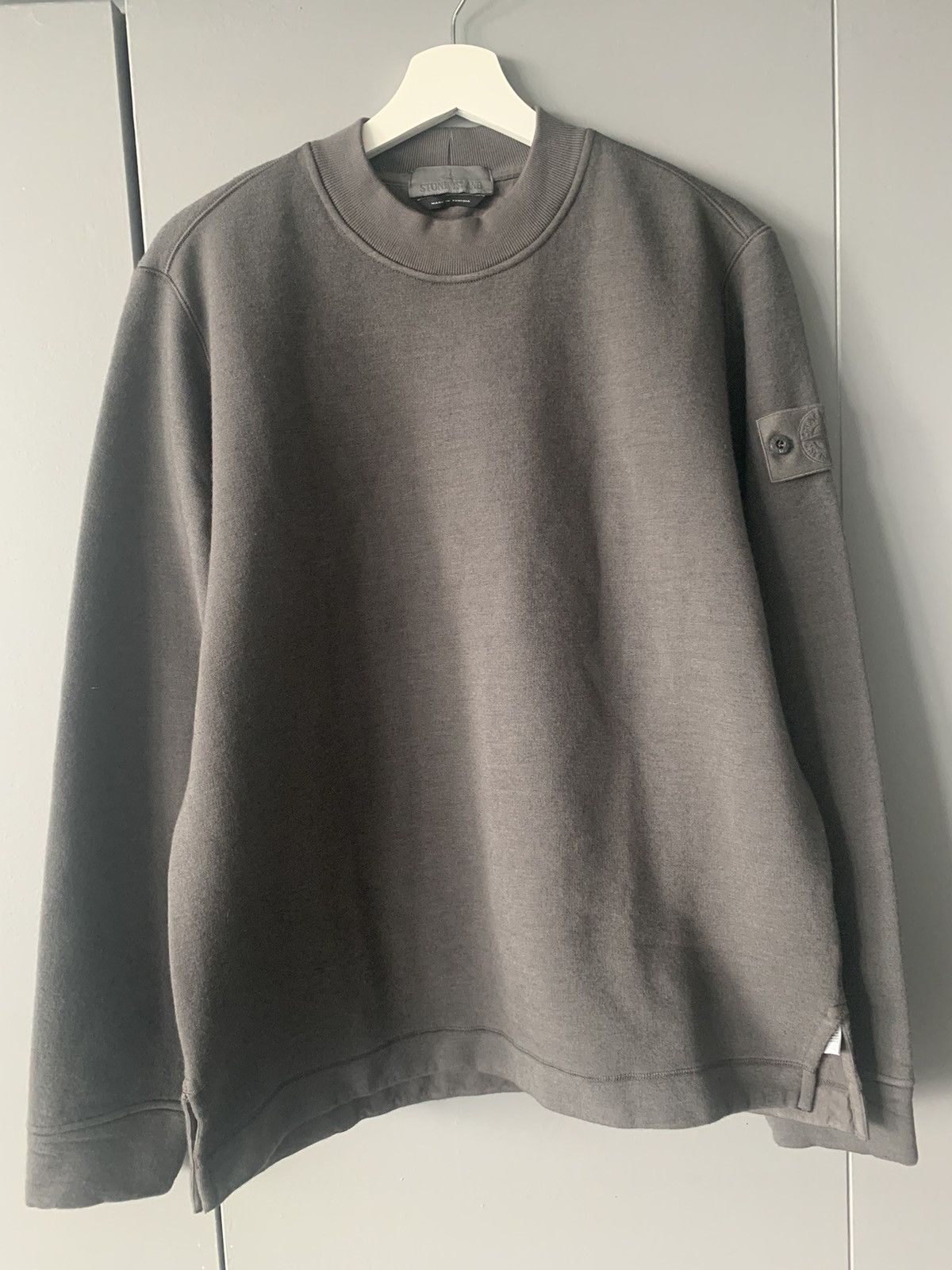 Stone Island Stone Island Ghost Grey Crewneck Sweater Size US M / EU 48-50 / 2 - 1 Thumbnail