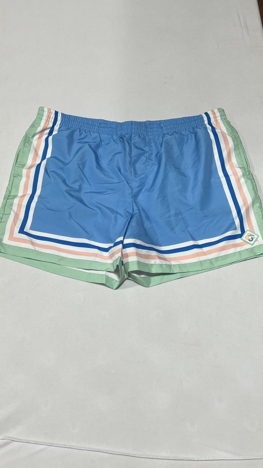 Casablanca Casablanca Technical Synthetic Printed Swim Shorts Size US 36 / EU 52 - 1 Thumbnail