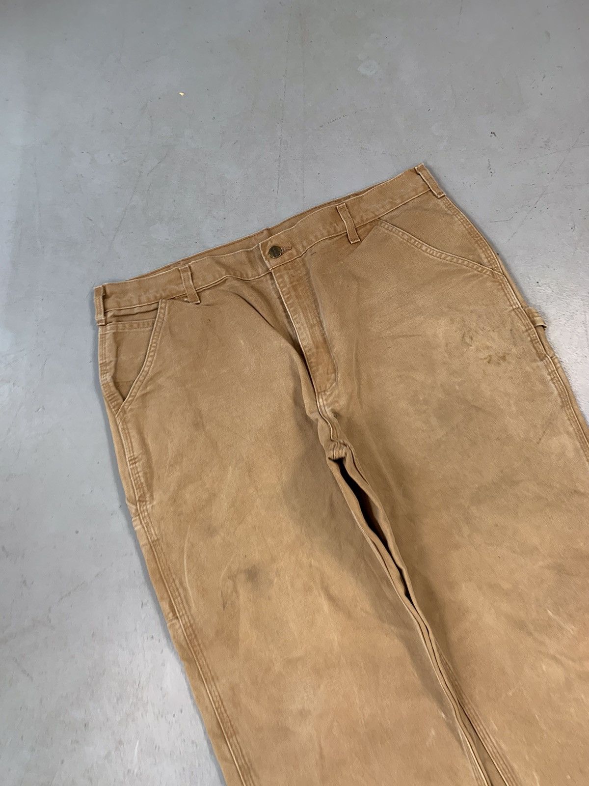 Carhartt Vintage Carhartt B01 BRN carpenter denim Size US 40 / EU 56 - 3 Thumbnail