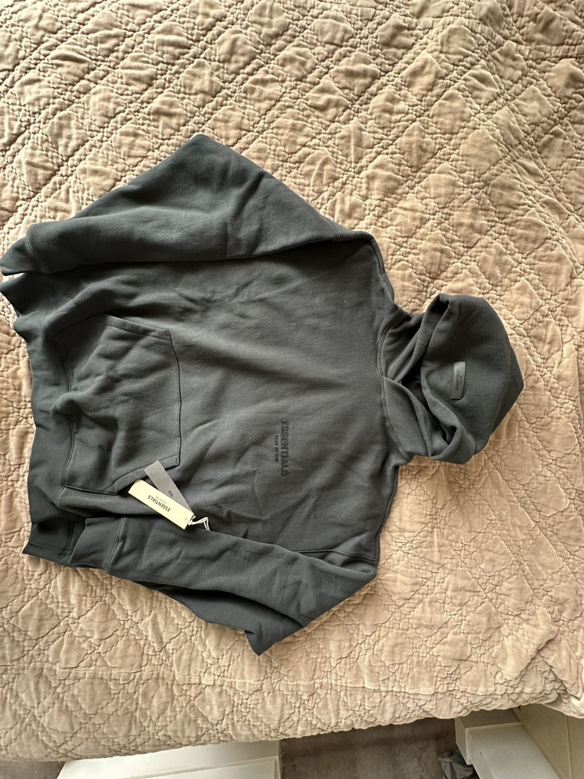 Essentials Black Hoodie NWT Sz L $110