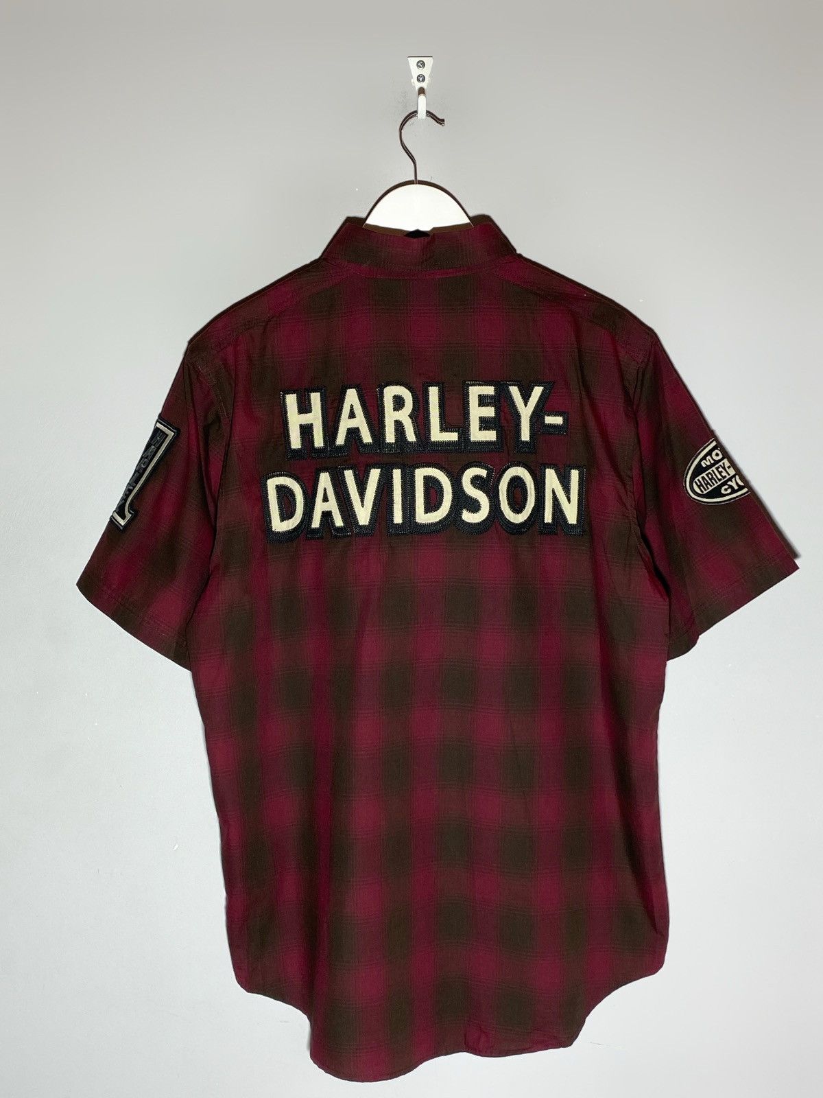 Harley Davidson Vintage Harley Davidson Short Sleeve Shirt Size US M / EU 48-50 / 2 - 1 Thumbnail