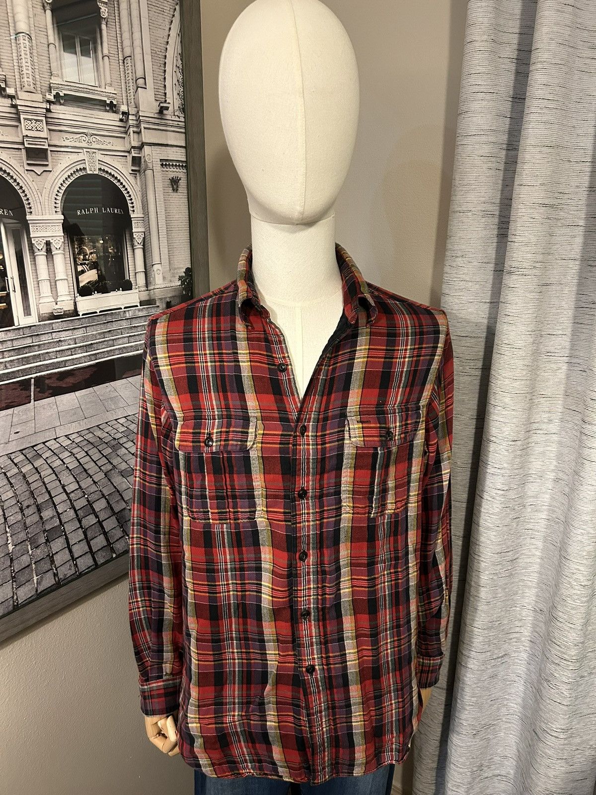 Polo Ralph Lauren Ralph Lauren Polo Flannel Size US M / EU 48-50 / 2 - 2 Thumbnail