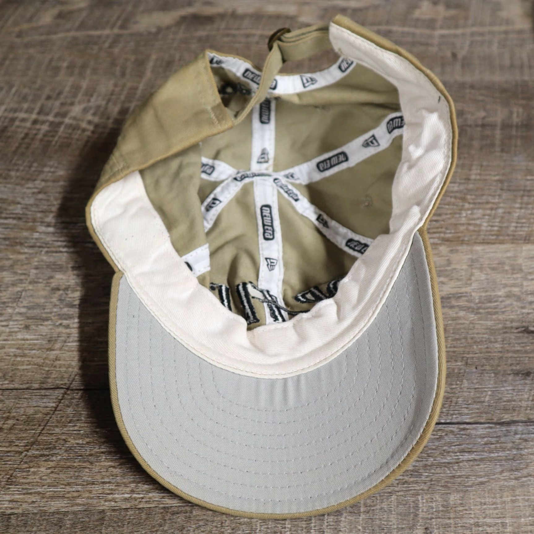 Vintage Top Flite Hat Golfing Embroidered American Flag Tan Strapback Adjustable Mens Brown Cap Size US M / EU 48-50 / 2 - 6 Thumbnail