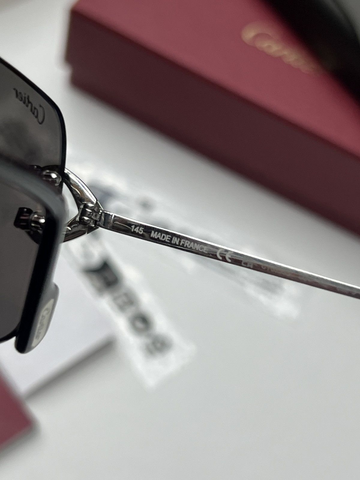 Cartier Cartier Rimless Wires Sunglasses Size ONE SIZE - 8 Thumbnail