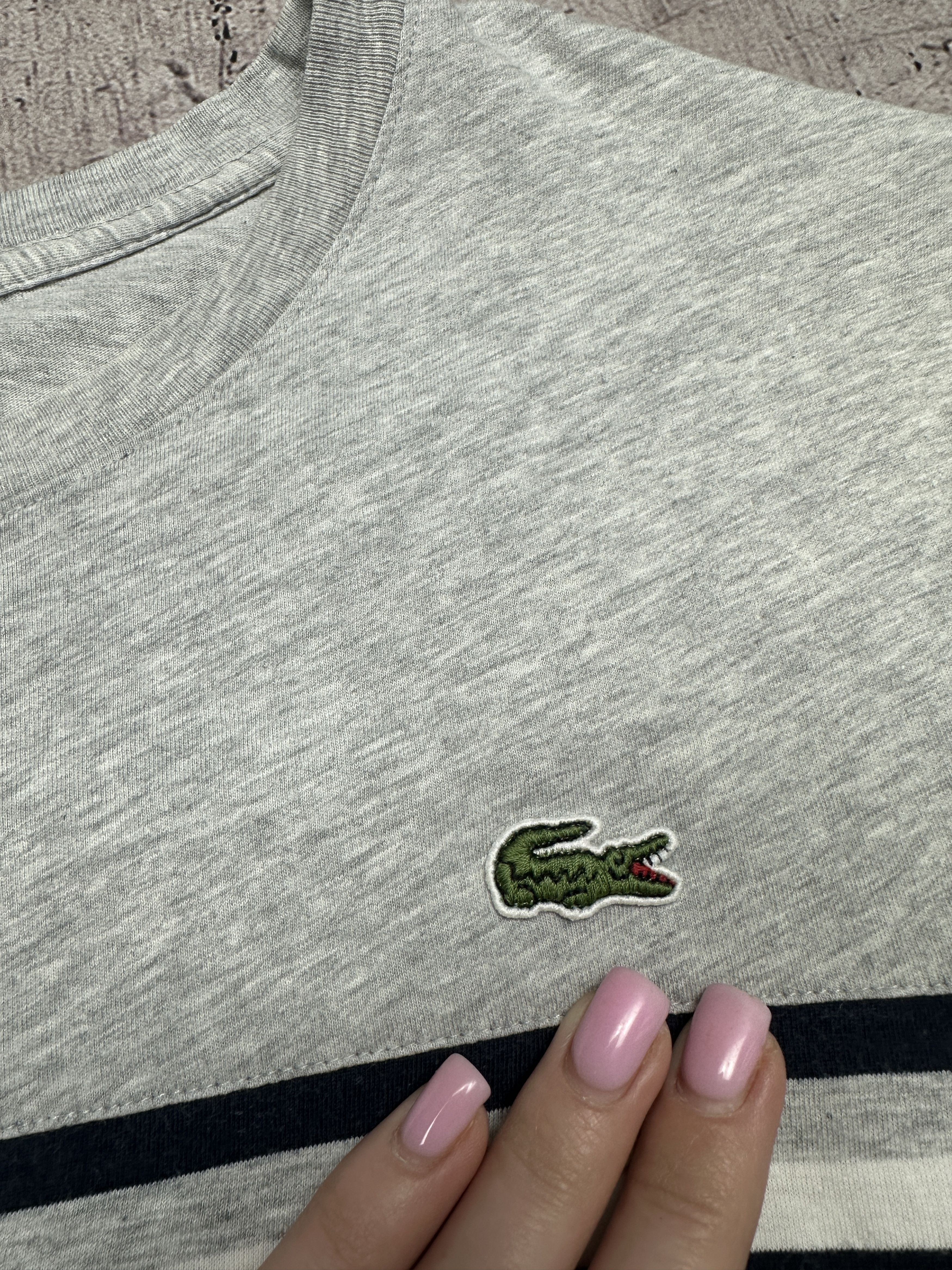 Lacoste × Vintage Lacoste Sport Vintage Mens Crew Neck T-Shirt Size US XL / EU 56 / 4 - 3 Thumbnail