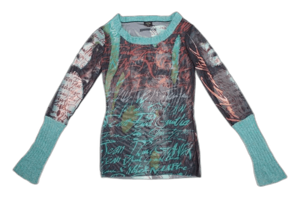Jean Paul Gaultier vintage jean paul gaultier knitted mesh top Size US M / EU 48-50 / 2 - 1 Thumbnail