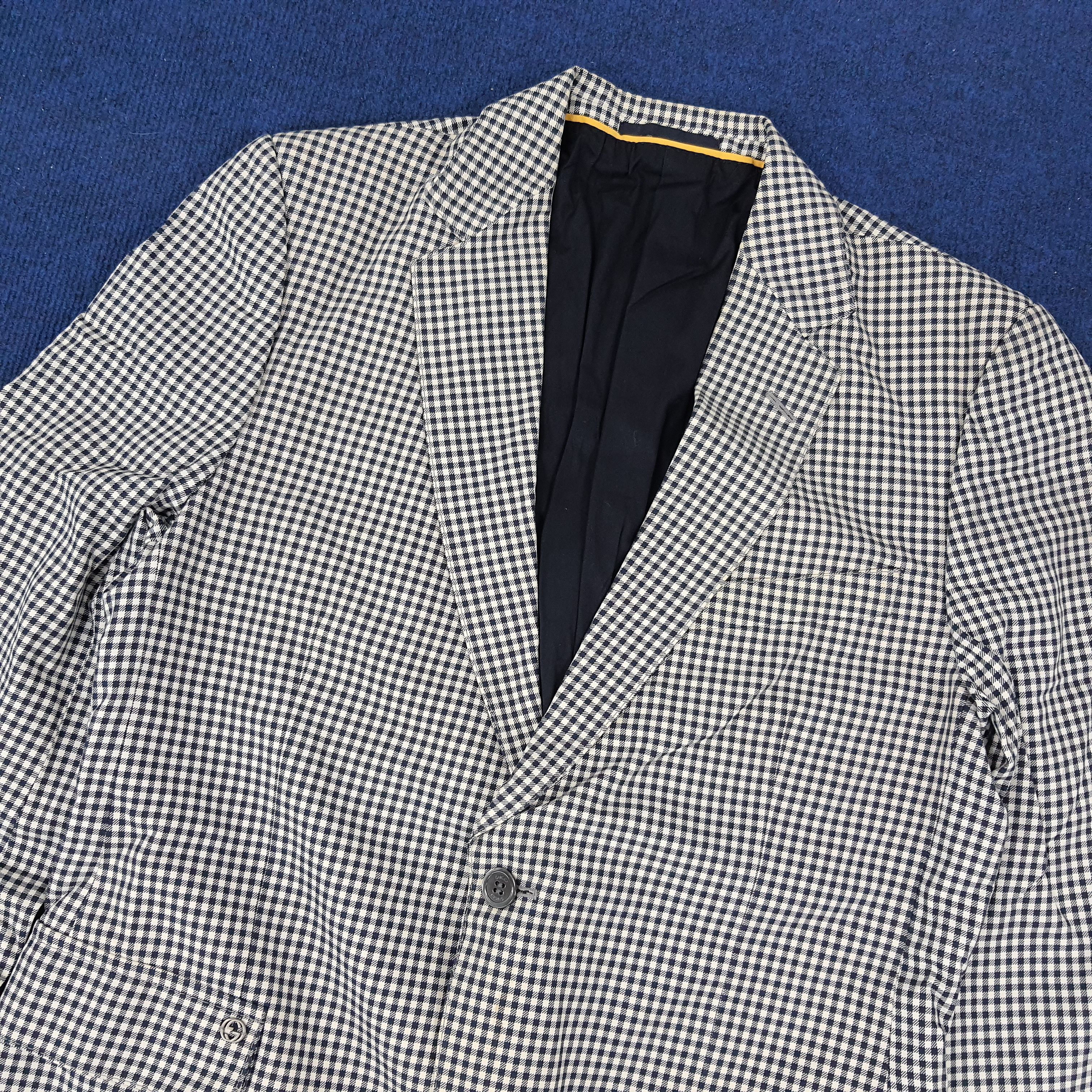 Gucci × Vintage Vintage Gucci 52R Designer Blazer Size US M / EU 48-50 / 2 - 2 Thumbnail