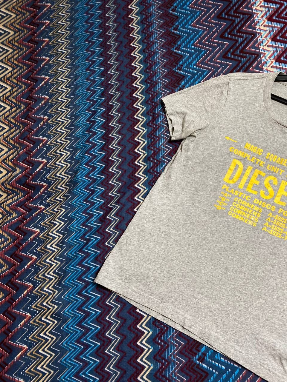 Diesel × Vintage Vintage Diesel Rare big logo green boxy fit y2k tee T-shirt Size US M / EU 48-50 / 2 - 8 Thumbnail