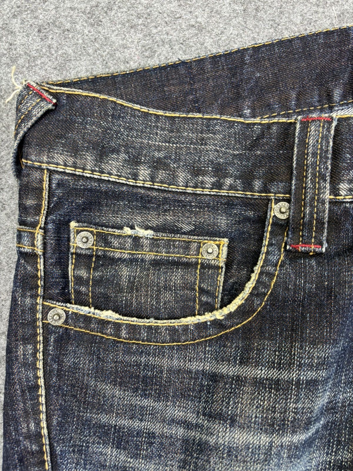 Tornado Mart 💥Archval SuperFlare💥Tornado Mart Artisanal Fade Denim F912 Size US 34 / EU 50 - 10 Thumbnail