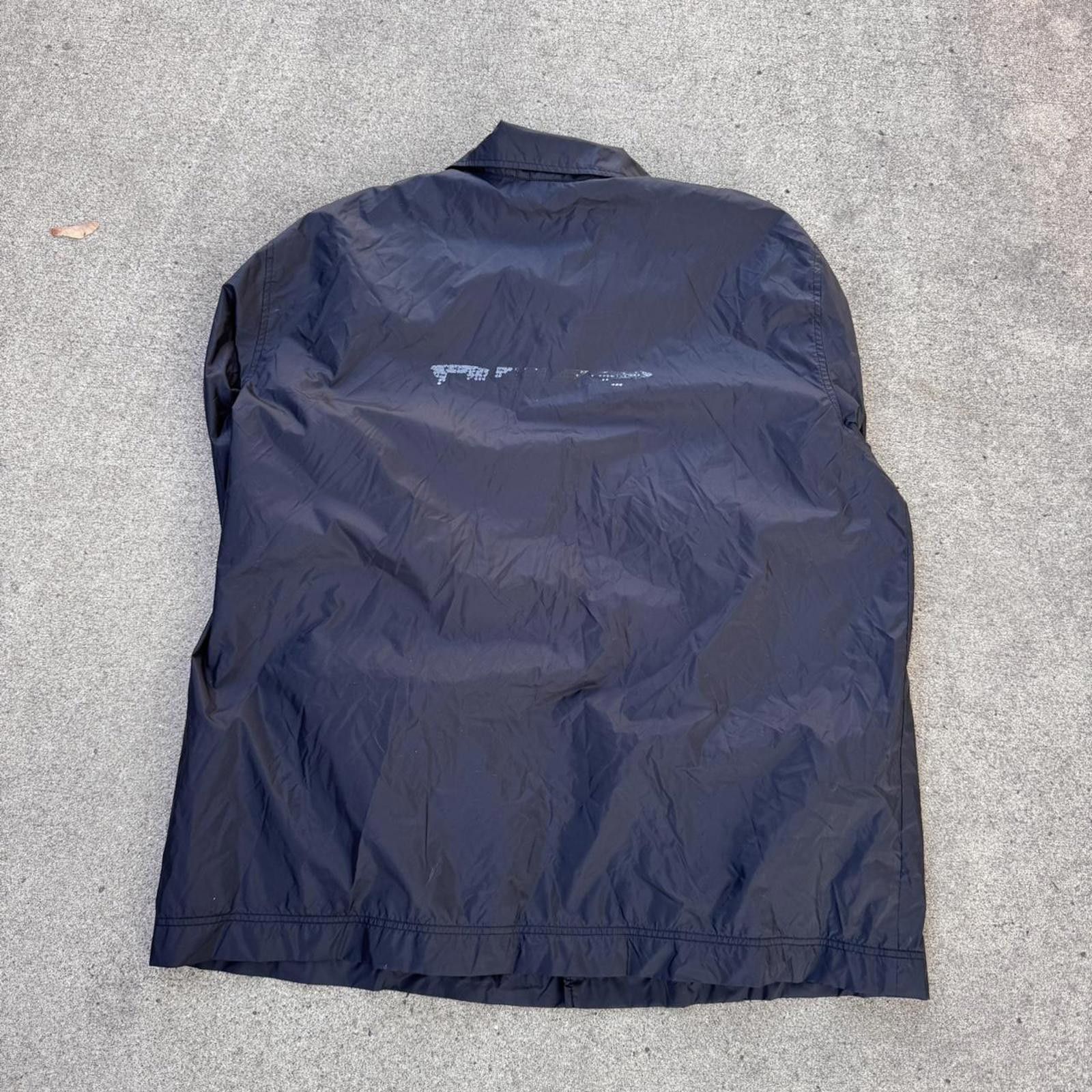 Nike Vintage Black Nike windbreaker jacket Size US XXL / EU 58 / 5 - 4 Thumbnail