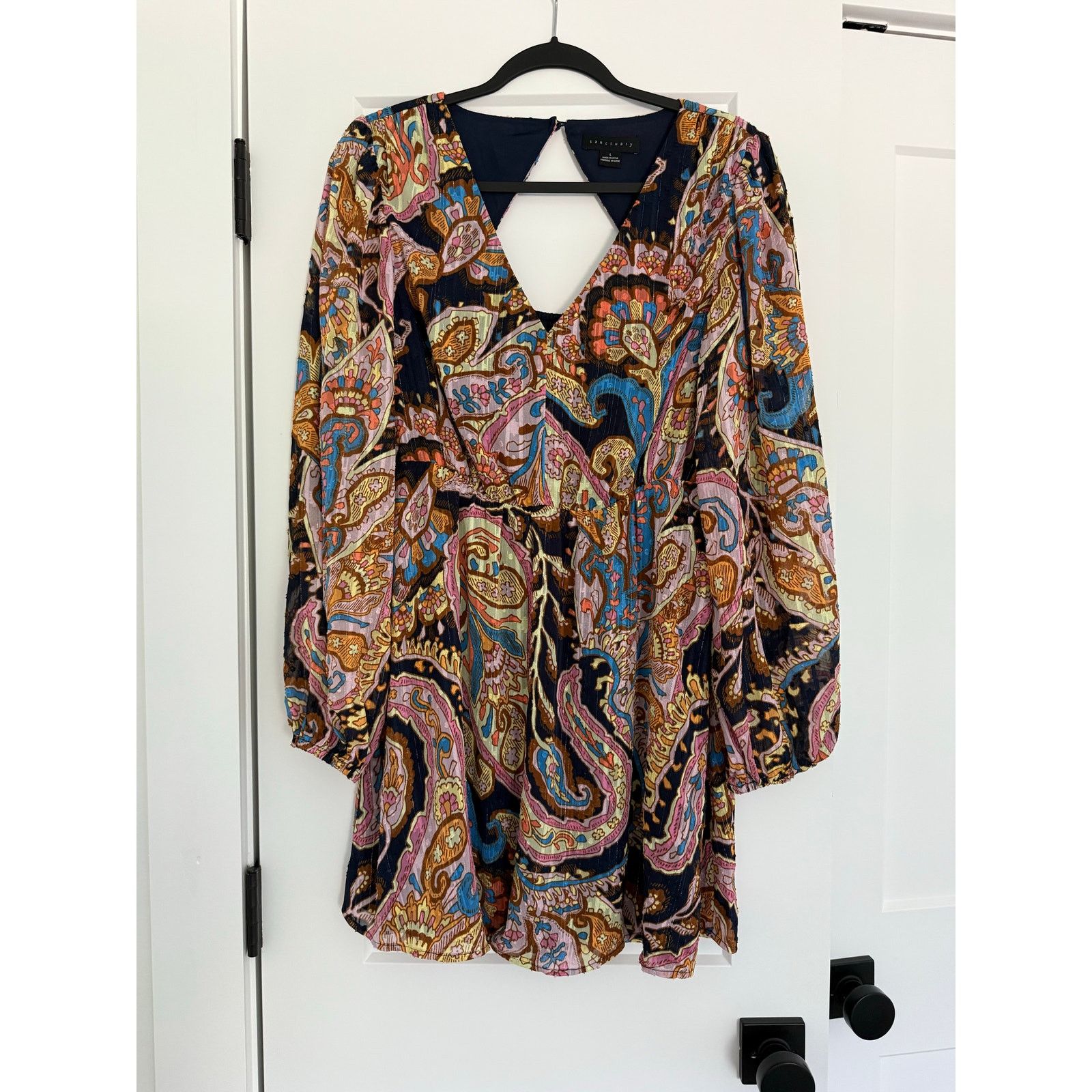 Sanctuary $160 New Sanctuary Paisley Dress - Small Size S / US 4 / IT 40 - 4 Thumbnail