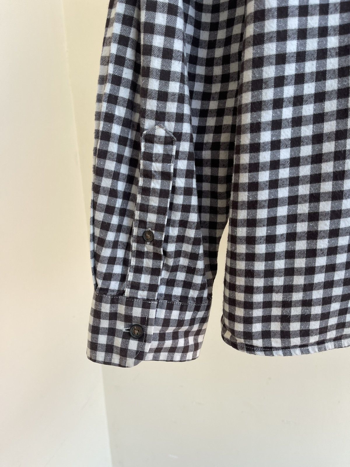 Fred Perry Fred Perry Gingham Check Flannel Button Down L/S Shirt Size US XXL / EU 58 / 5 - 5 Thumbnail