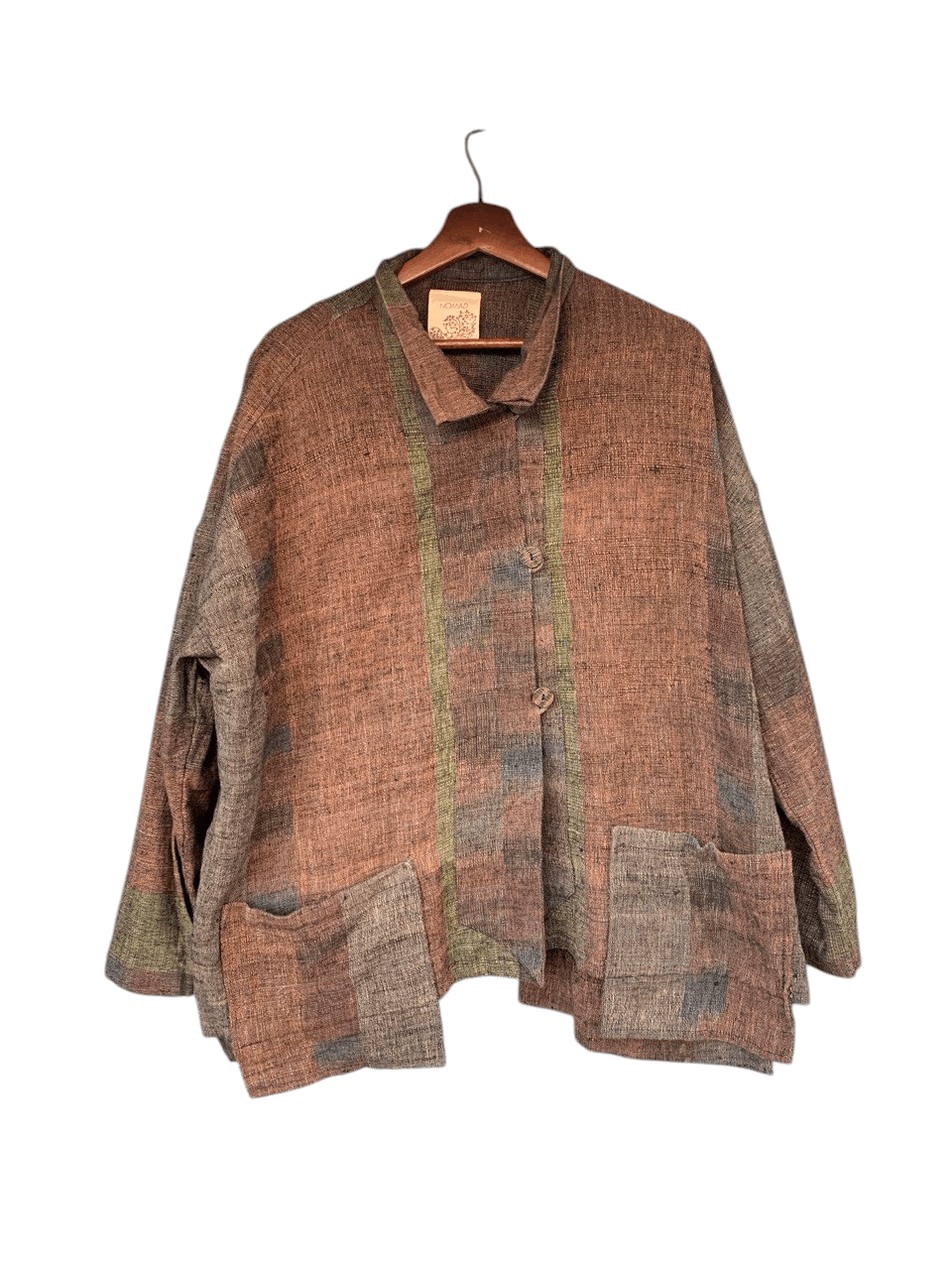 Japanese Brand Vintage Nomad Native Cotton Jacket Size US M / EU 48-50 / 2 - 1 Thumbnail