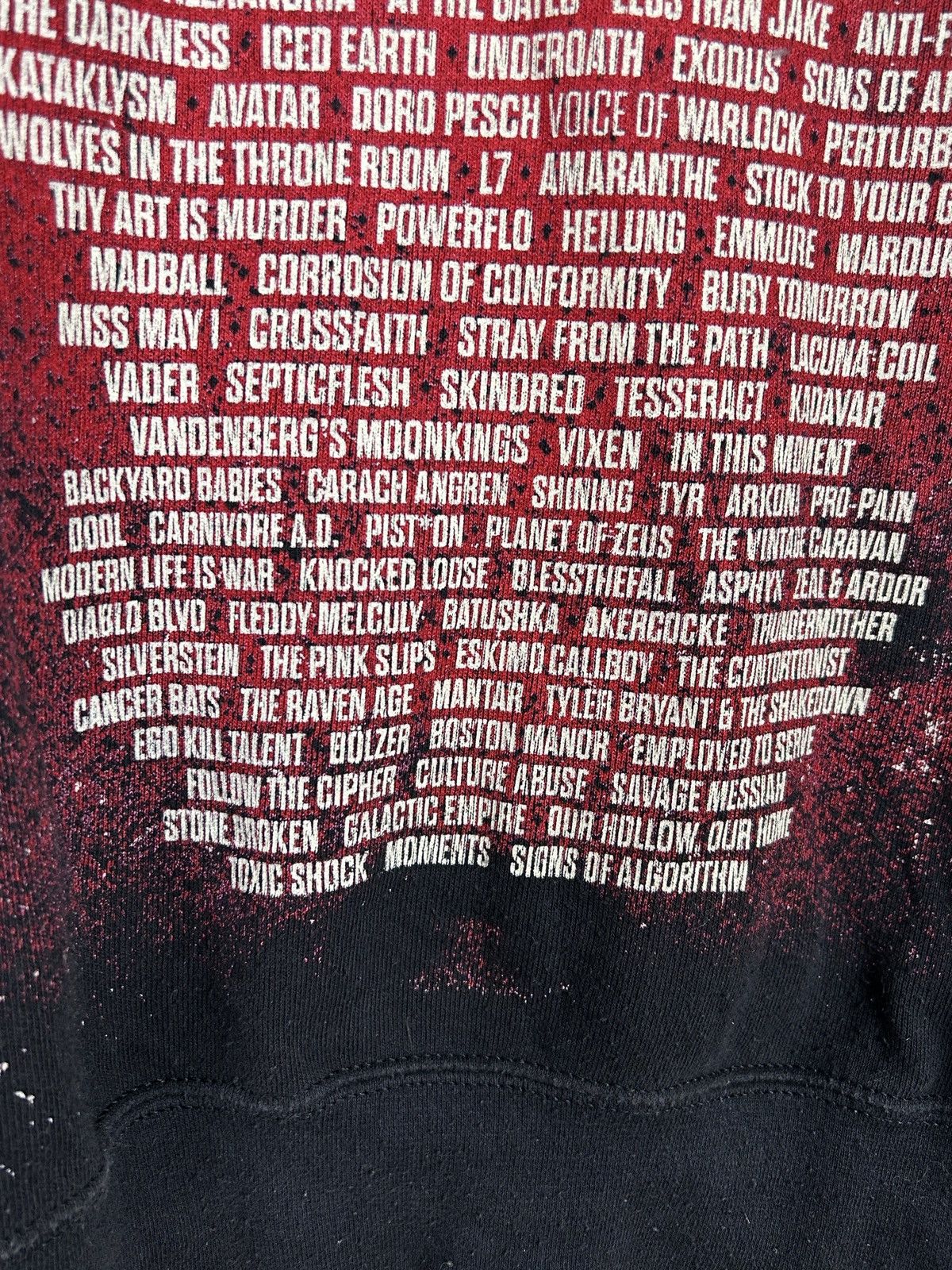 Band Tees Graspop Metal Meeting Crazy Lineup Zippered Hoodie S Size US S / EU 44-46 / 1 - 6 Thumbnail
