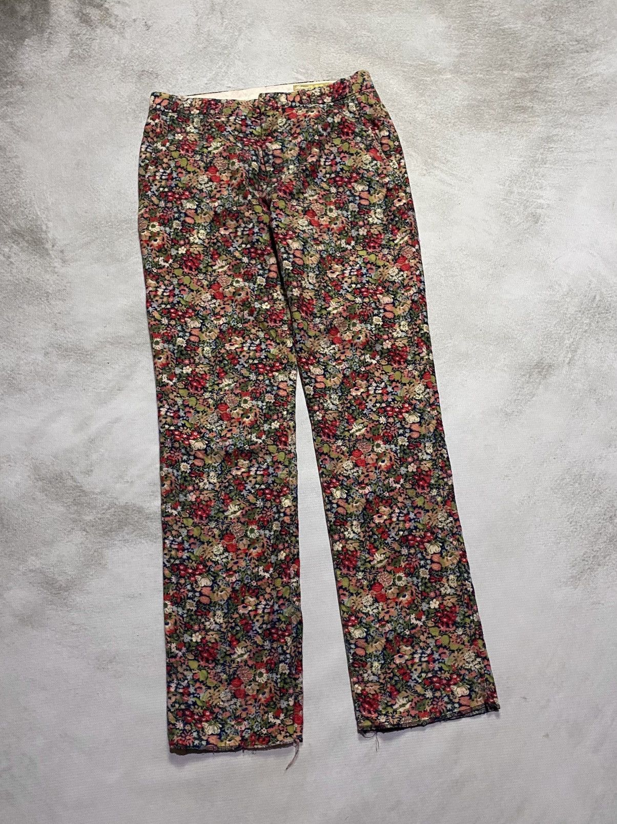 Beams Plus Beams Boy Floral Pants Size 27" / US 4 / IT 40 - 5 Thumbnail
