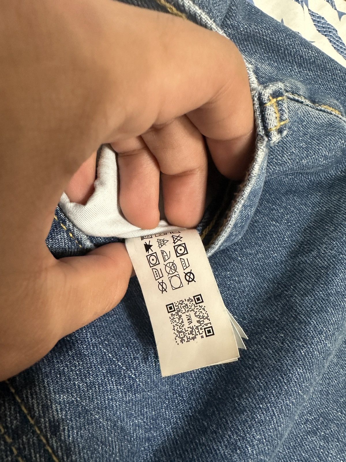 Zara Zara Blue Baggy Pants Size US 31 - 5 Thumbnail