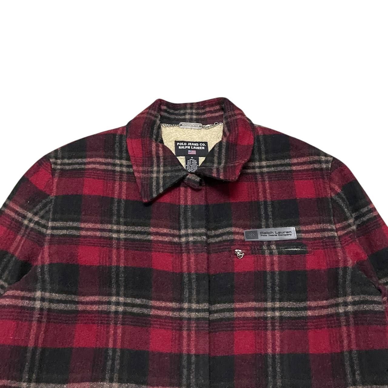 Polo Ralph Lauren Vintage Polo Jeans Company Ralph Lauren Sherpa Jacket Size US S / EU 44-46 / 1 - 2 Thumbnail