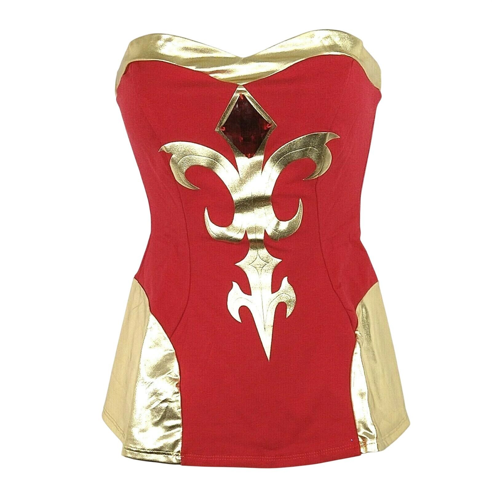 Other WeLoveFine Dota 2 Lina Steam Valve Tube Top Size M Size M / US 6-8 / IT 42-44 - 4 Thumbnail