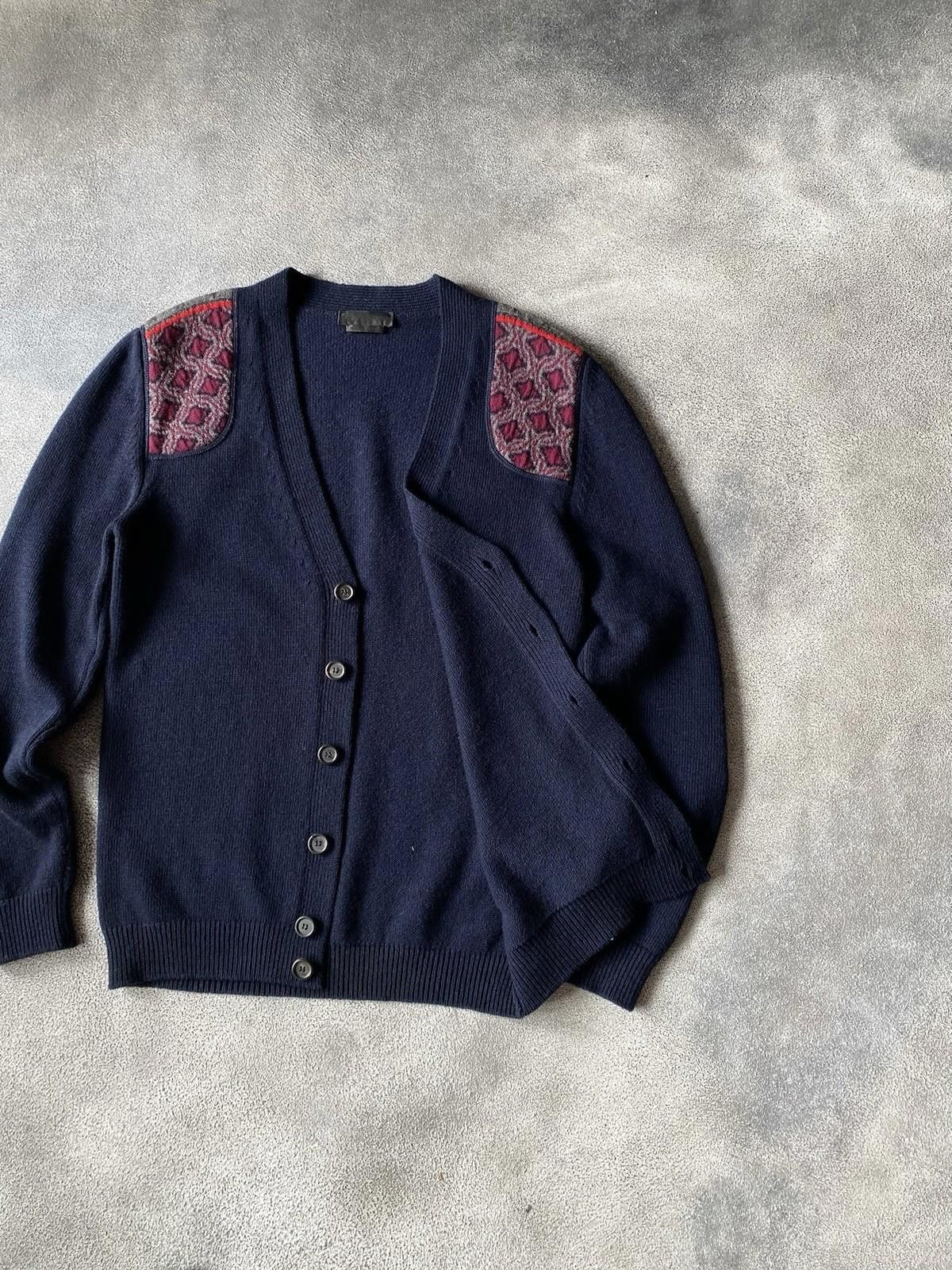 Alexander McQueen Alexander McQueen Cardigan Thick Wool "Winter Theme" Size US M / EU 48-50 / 2 - 6 Thumbnail