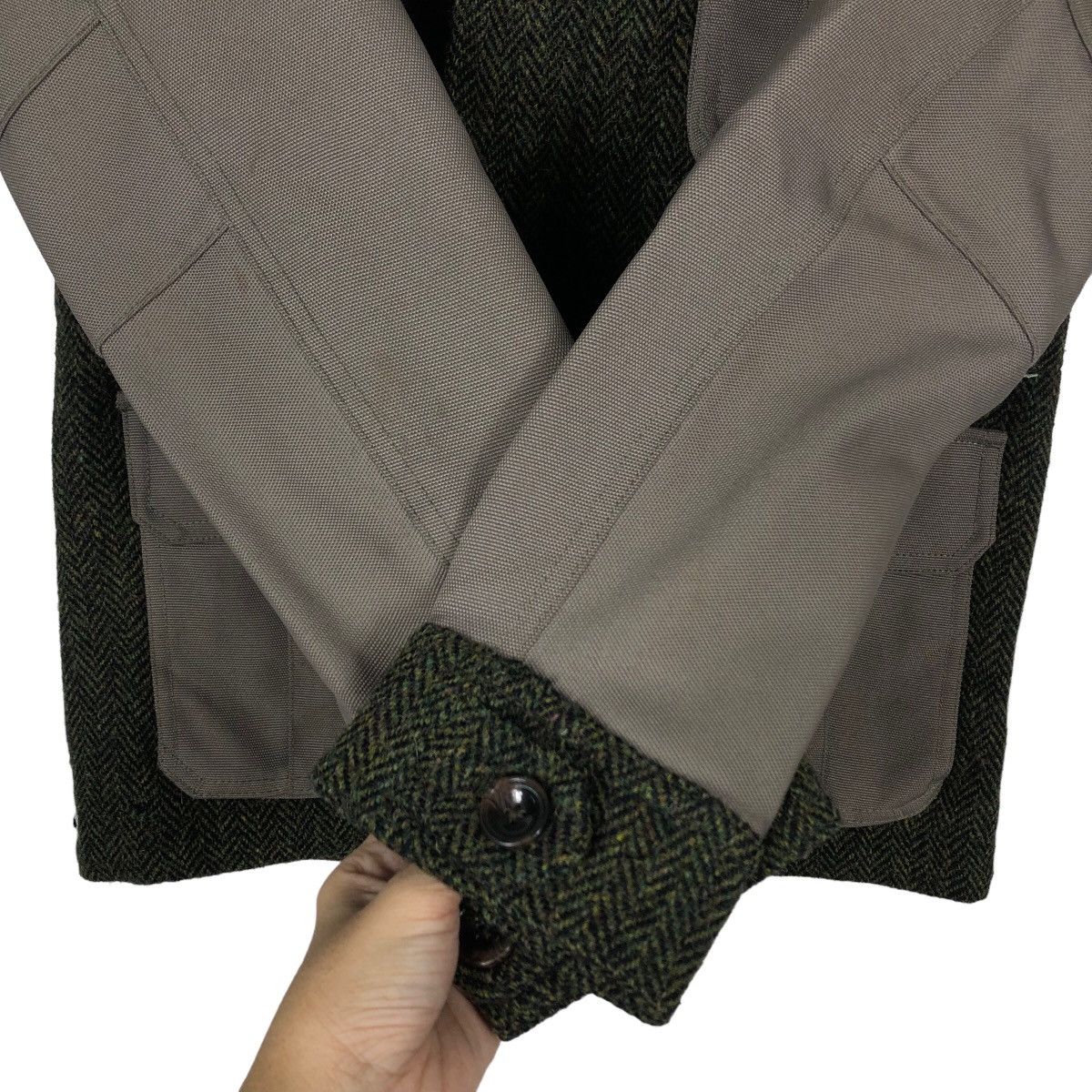 Harris Tweed 90’s Vintage Harris Tweed Dufflers Wool Jacket Cargo Pocket Size US M / EU 48-50 / 2 - 13 Thumbnail