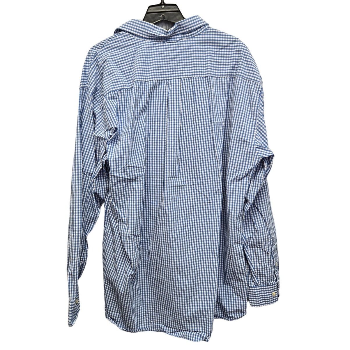 Tommy Hilfiger Tommy Hilfiger Mens 2XL Plaid Long Sleeve Button Down Shirt Size US XXL / EU 58 / 5 - 3 Thumbnail