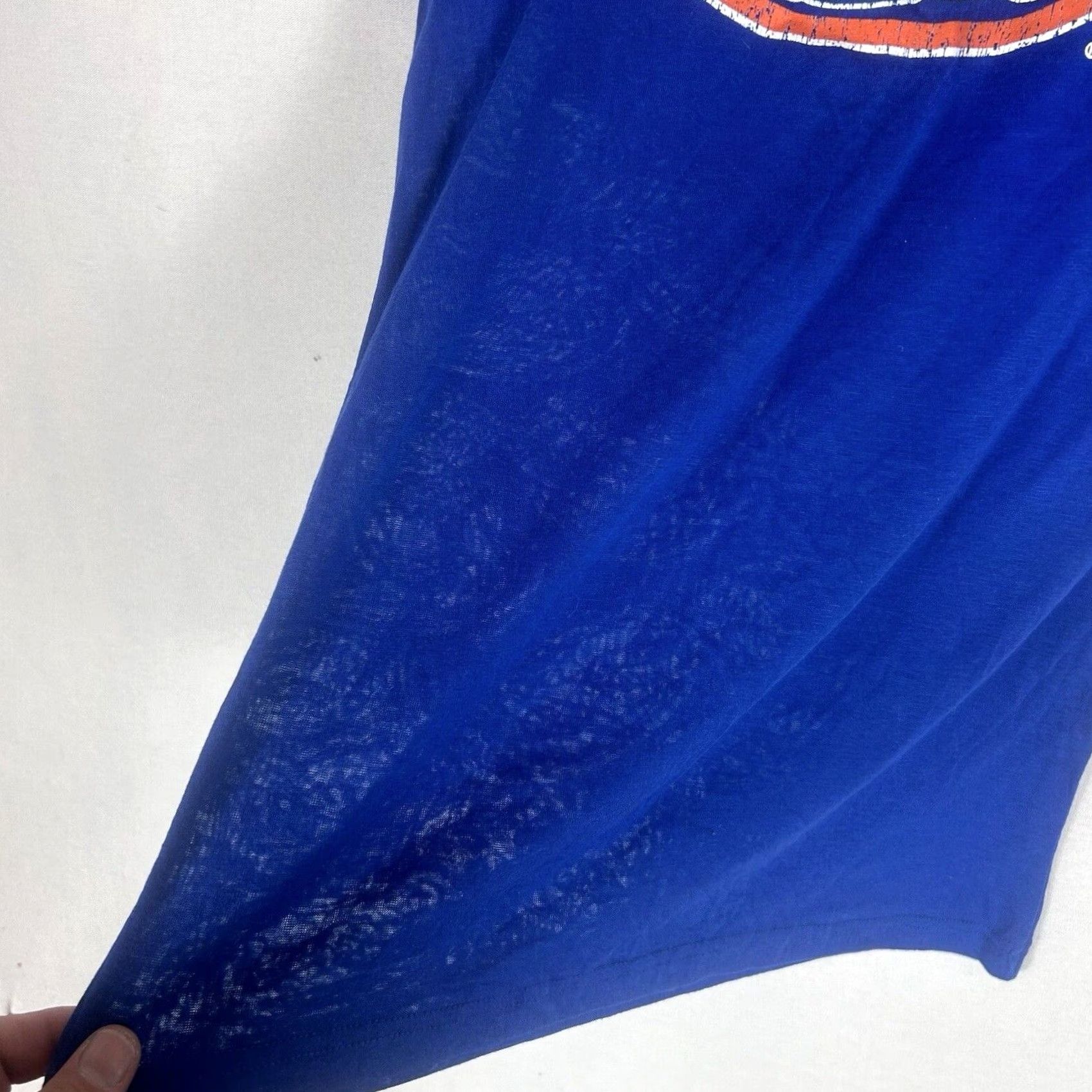 Vintage VINTAGE? (No) Florida Gators Womens T-Shirt L Blue Lightweight Seethrough NWT Concepts Sports Shirt Womens Team Florida 90s? NI Size L / US 10 / IT 46 - 6 Thumbnail