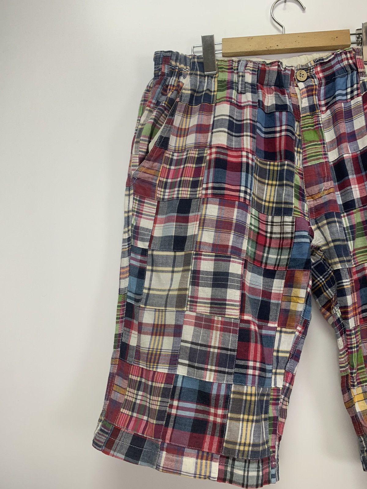 Japanese Brand × Vintage Thruxton patchwork crop pant Size US 34 / EU 50 - 4 Thumbnail