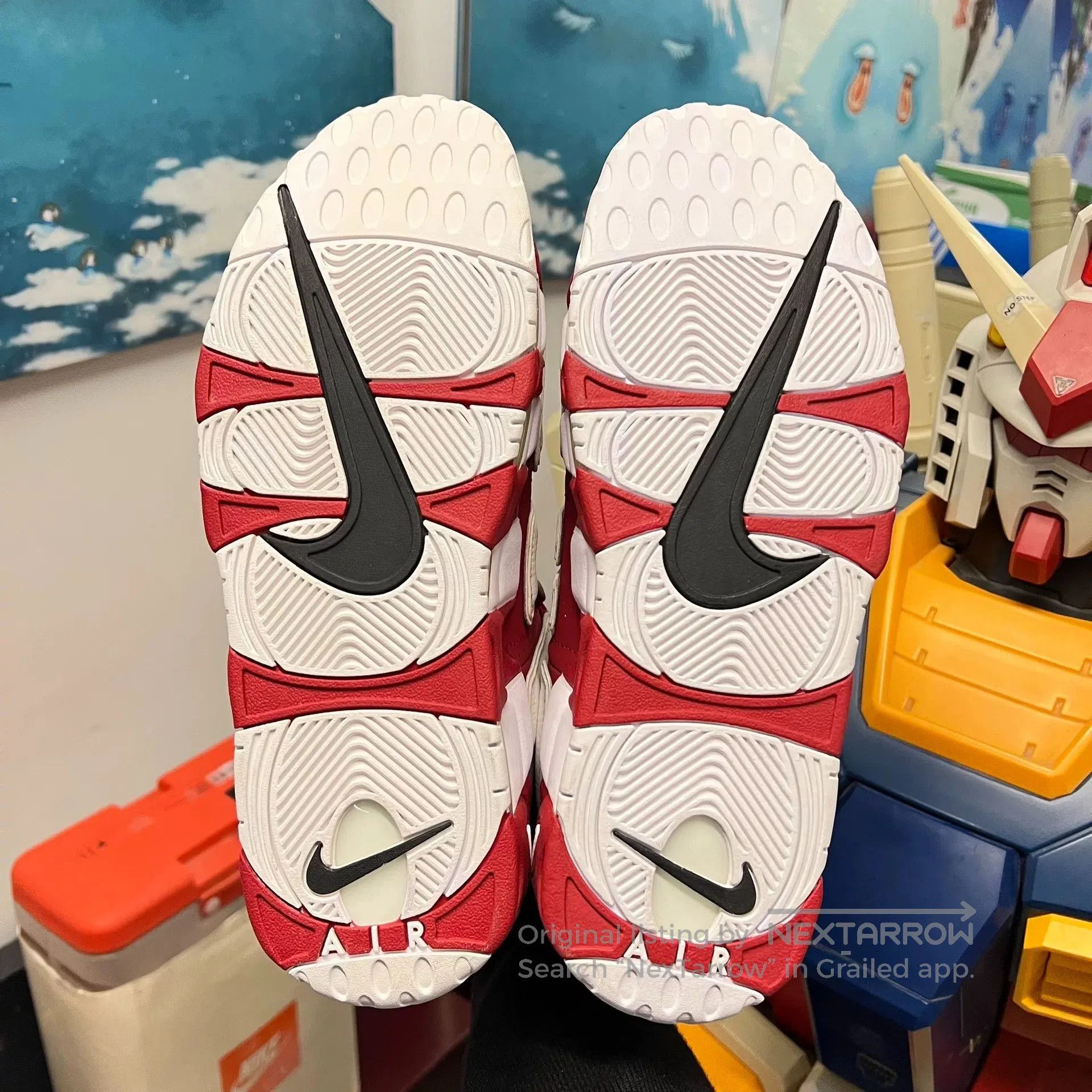 Supreme Supreme Air Pippen Uptempo Red. Size US 11.5 / EU 44-45 - 6 Thumbnail