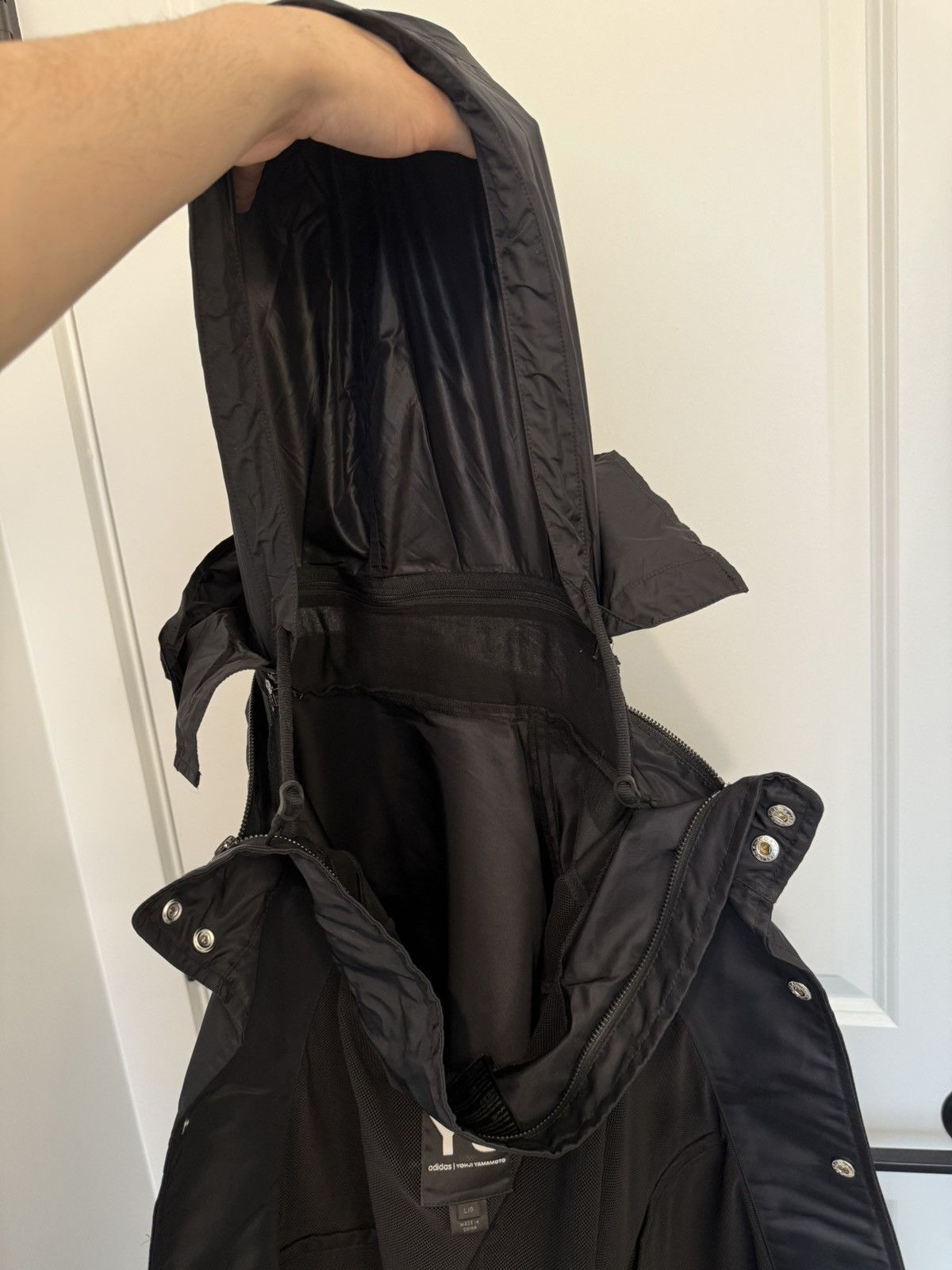 Y-3 Concealed Hooded Coach Jacket Size US L / EU 52-54 / 3 - 21 Thumbnail