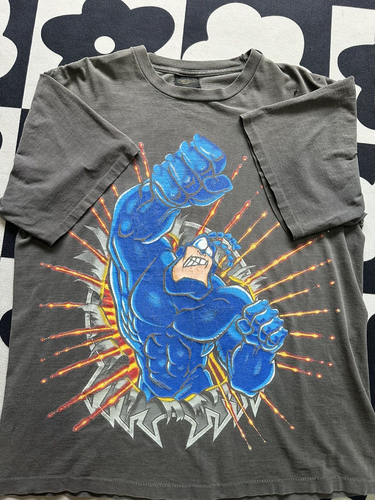 Cartoon Network THE TICK CARTOON VINTAGG 90s Size US XL / EU 56 / 4 - 6 Thumbnail