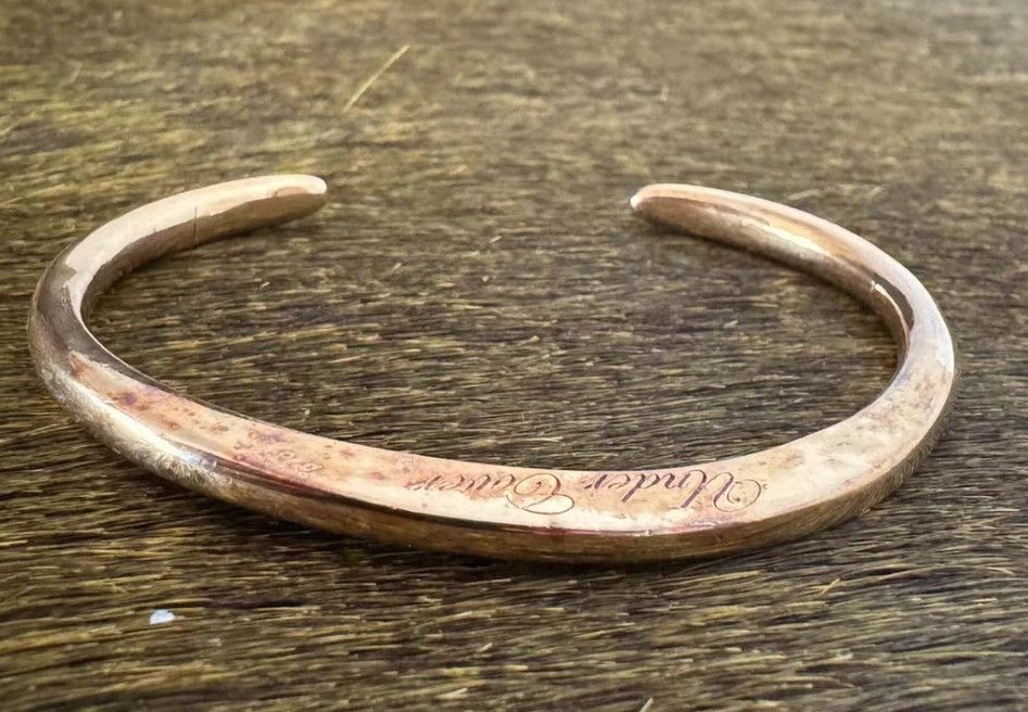 Undercover .925 Giz Pattern Bangle | Grailed