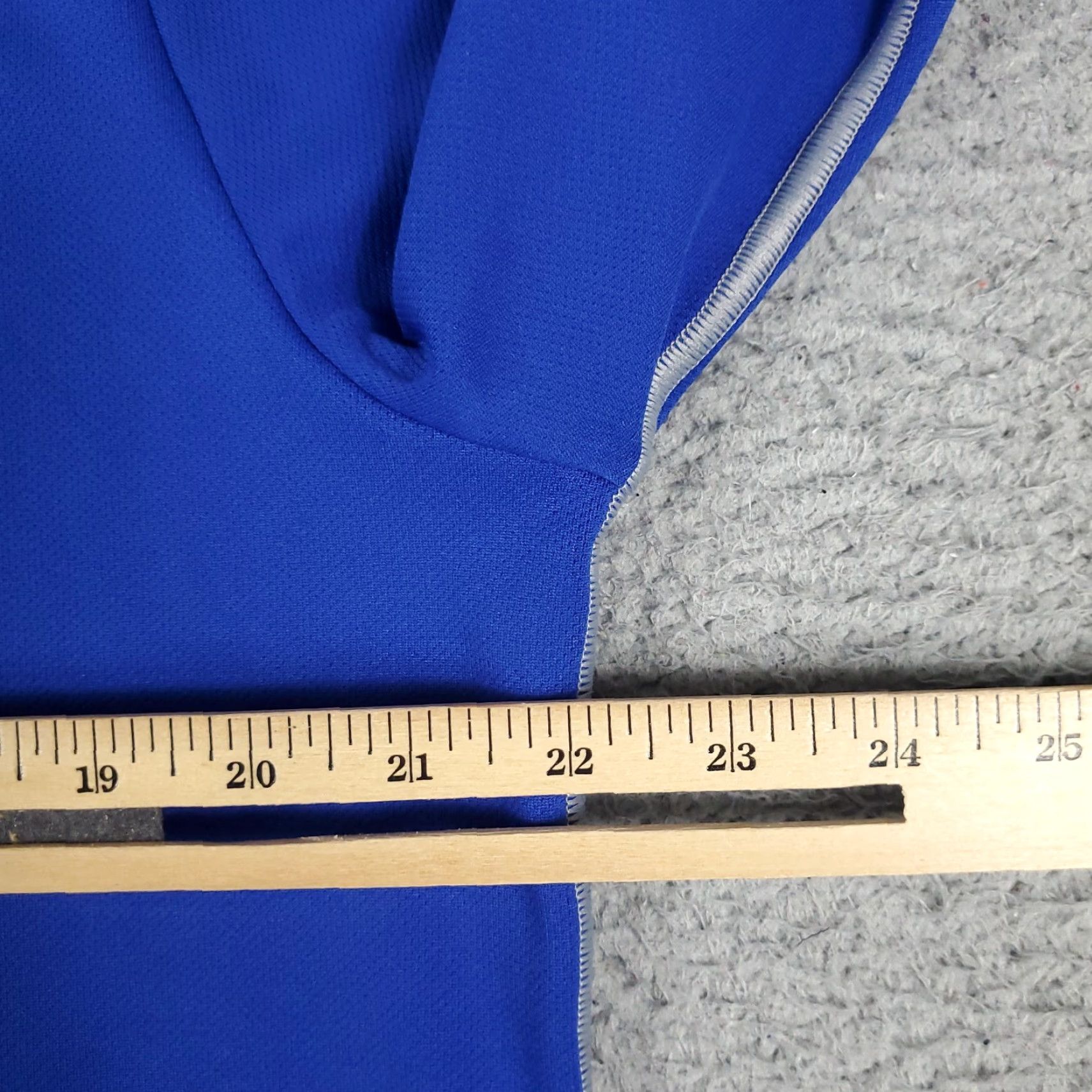 Champion Champion Shirt Mens Large Blue 1/4 Zip Pullover Long Sleeve Activewear Golf Casual Travel Size US L / EU 52-54 / 3 - 7 Thumbnail