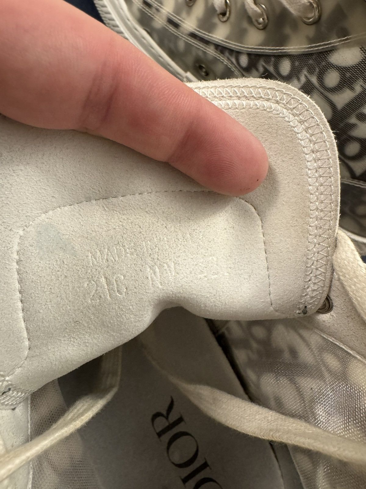 Dior 🔥Dior Oblique Canvas B23 League High-Top Sneakers/Dior shoes Size US 9 / EU 42 - 16 Thumbnail