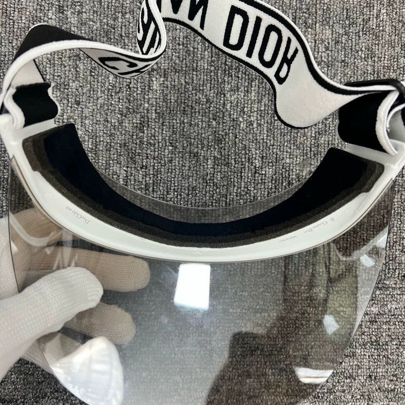 Dior dior white sun visor hat-2507 Size ONE SIZE - 4 Thumbnail