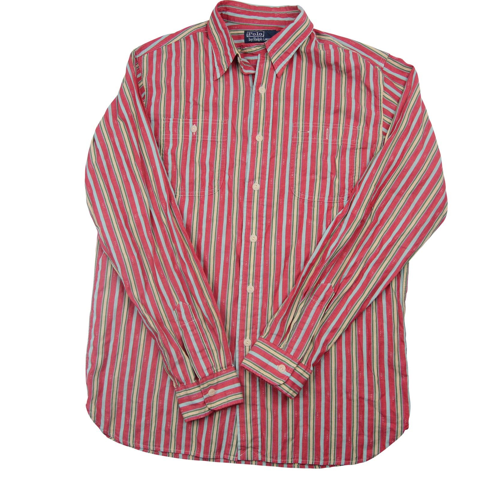 Polo Ralph Lauren × Vintage Vintage Polo Ralph Lauren Allover Print Pastel Western Shirt Size US M / EU 48-50 / 2 - 1 Thumbnail