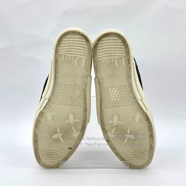 Dior Dior Black logo letter graffiti lacing casual flat high-to Size US 11 / EU 44 - 5 Thumbnail