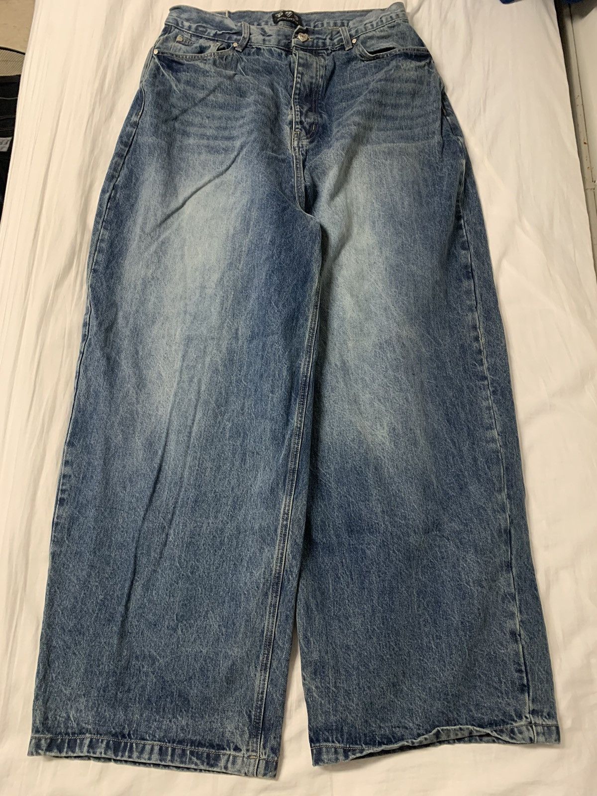 image of Eternal x Vintage Baggy Washed Denim in Blue, Men's (Size 36)