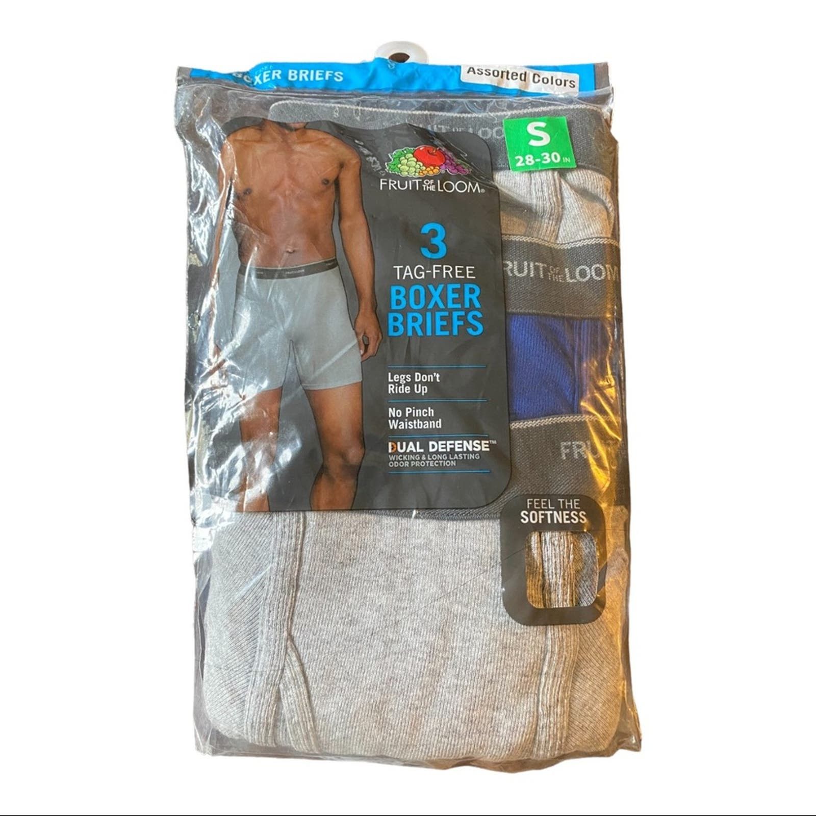 Fruit Of The Loom NIP Fruit Of The Loom Tag Free Boxer Briefs