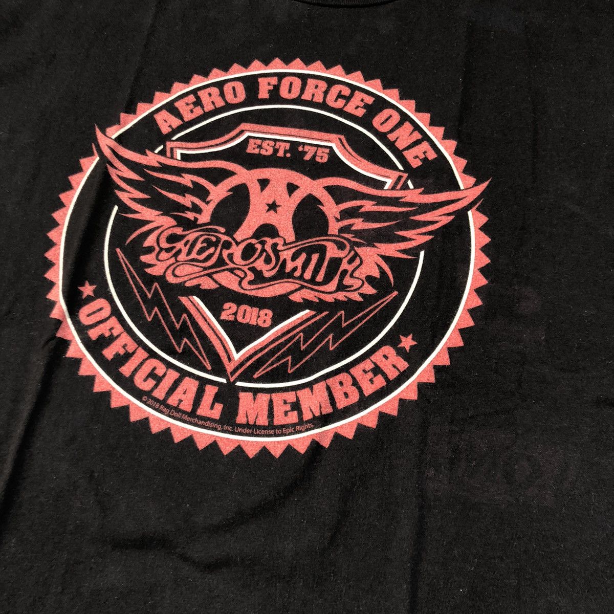 Band Tees Aerosmith Band T shirt Size US XL / EU 56 / 4 - 6 Thumbnail
