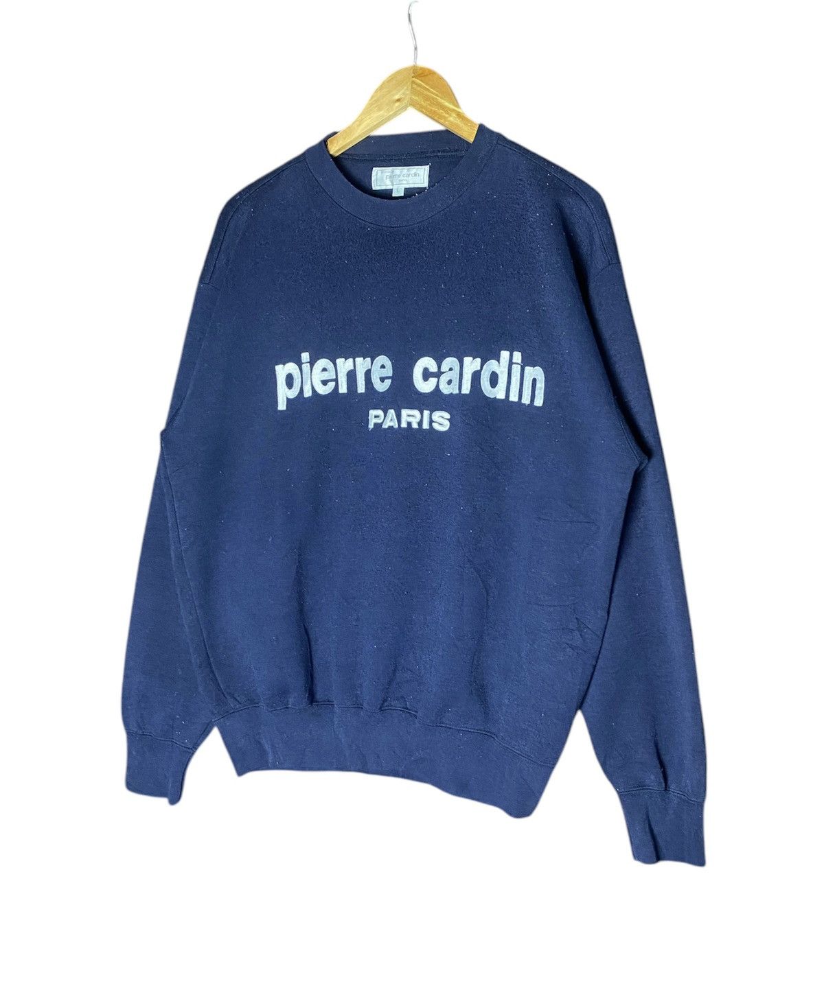 Pierre Cardin × Vintage Vintage Pierre Cardin Paris Embroidery Sweatshirt Size US L / EU 52-54 / 3 - 2 Thumbnail