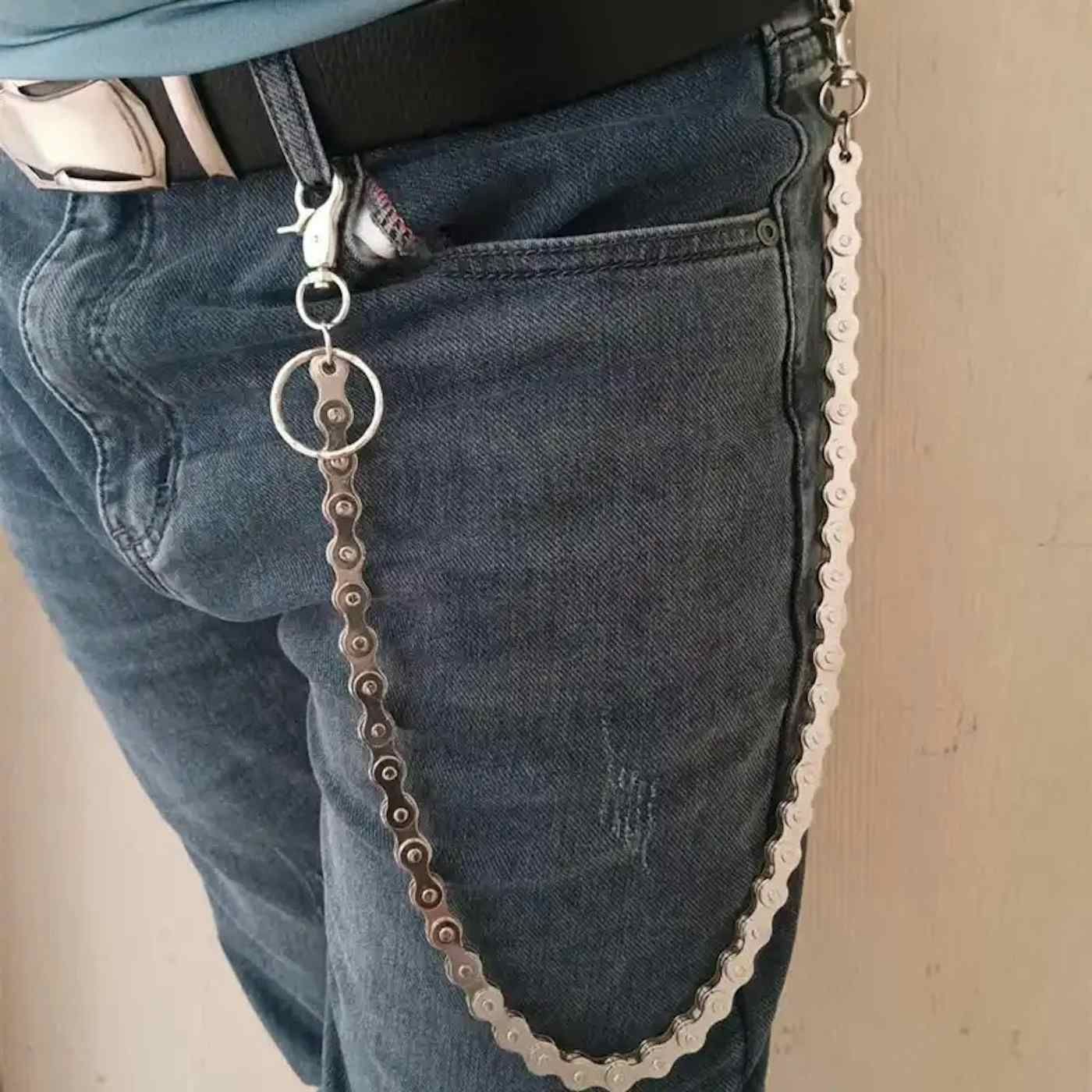 Jewelry 63cm Biker Chain Wallet Chain Size ONE SIZE - 1 Thumbnail