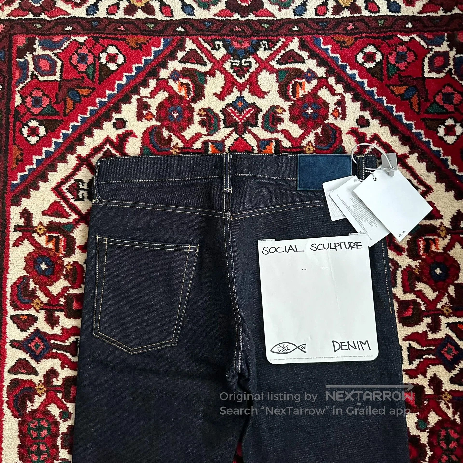 Visvim visvim 18AW 04R Raw Denim Jeans. Size US 32 / EU 48 - 5 Thumbnail