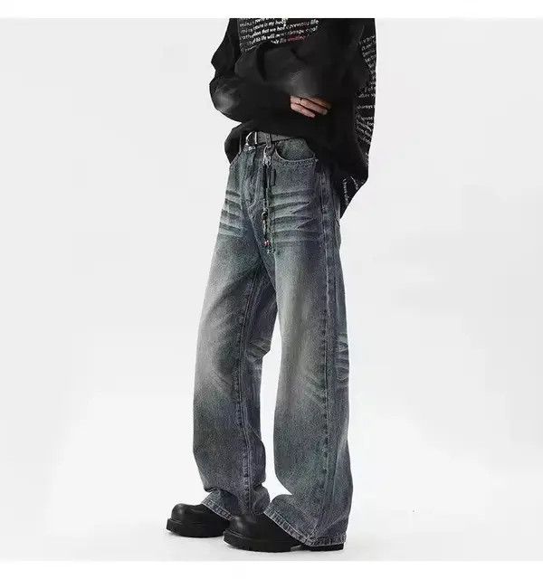 Japanese Brand Asamiya x Honji Washed Style Denim Pant Size US 34 / EU 50 - 6 Thumbnail